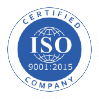 ISO 9001:2015 quality management certification mark